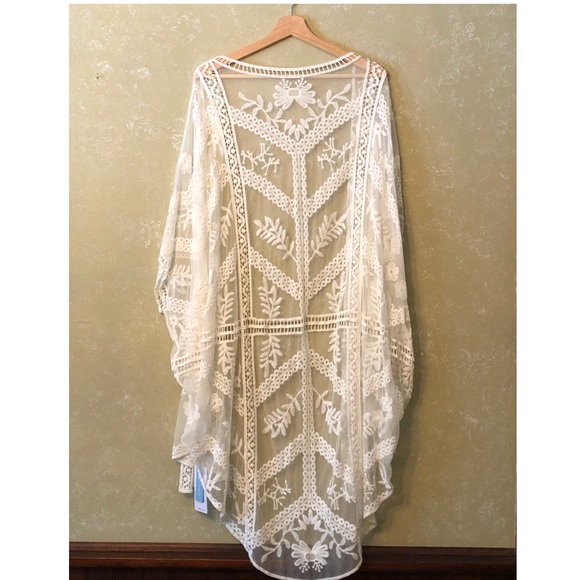 NWT! CupShe Swim Suit Open Cover Up - Picture 2 of 5